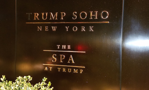 Trump SoHo sign