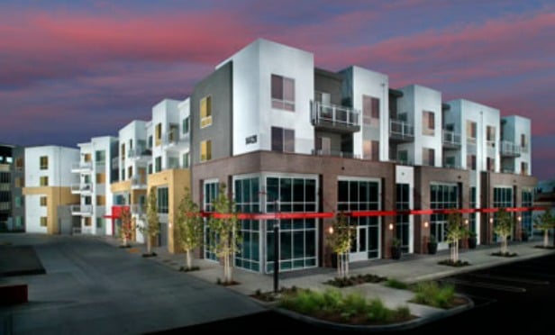 Metro Village has 70 units and 5,500 square feet of ground floor apartments.