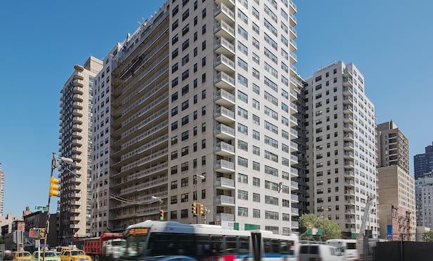 Exterior of Upper East Side apartment building