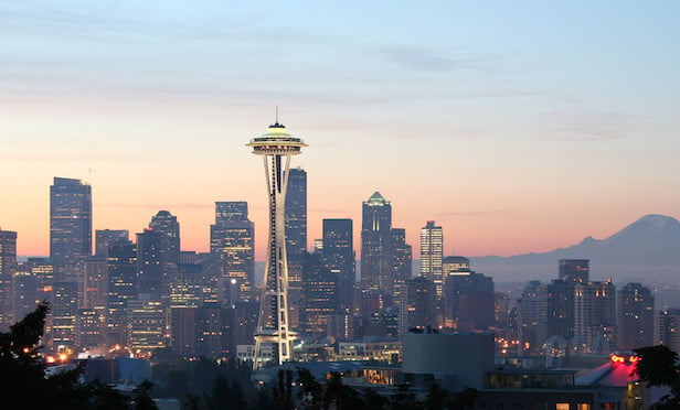 Photo of Seattle skyline