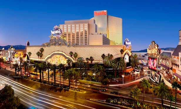 Exterior of Harrah's Las Vegas