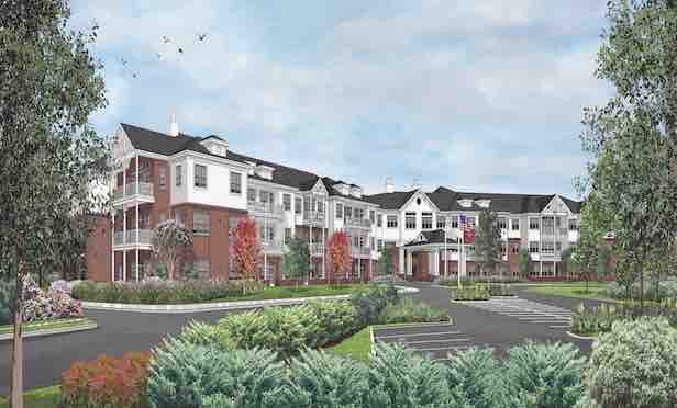 A rendering of the HarborChase Cordova senior living community in Memphis.