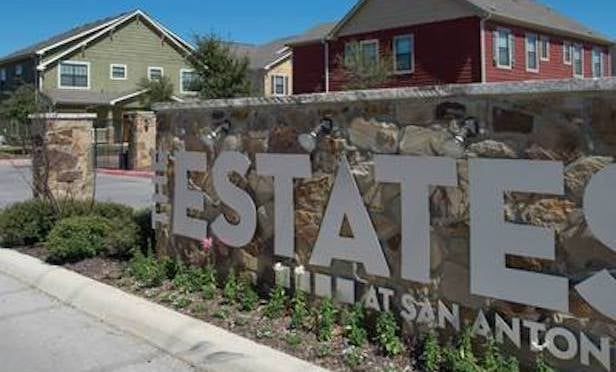 The Estates at San Antonio is a 288-bed student housing complex.