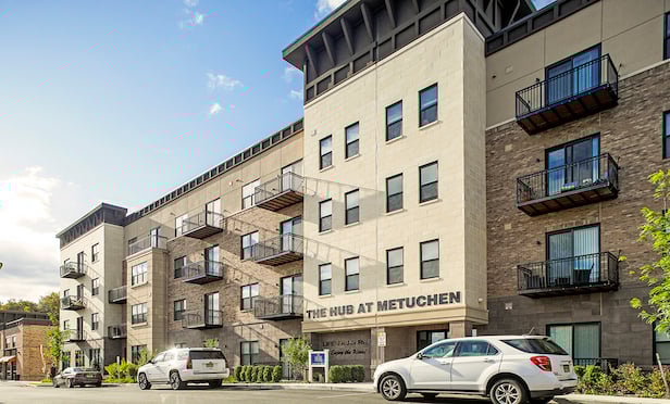 The Hub at Metuchen features 79 luxury units and more than 11,000 square feet of retail space.