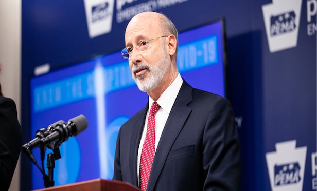 Pennsylvania Gov. Tom Wolf released a detailed plan to restart the economy on April 22.