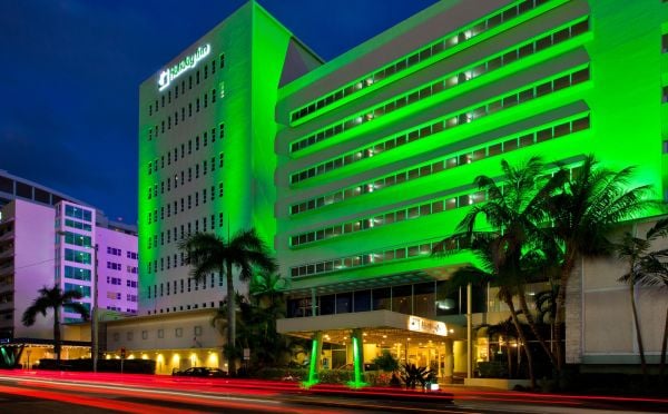 Located at 4333 Collins Avenue in Miami Beach, the Holiday Inn Miami Beach Oceanfront is an eight-story hotel with 253 rooms.