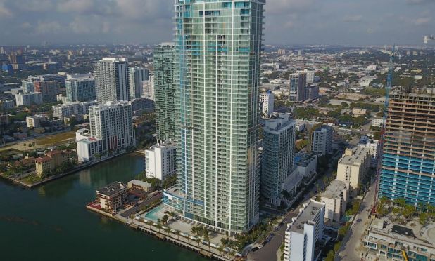 Biscayne Beach condominium in Downtown Miami's East Edgewater neighborhood