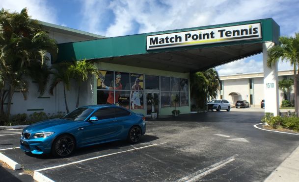 The former Match Point Tennis building in Oakland Park's burgeoning Culinary Arts District, has traded hands. 