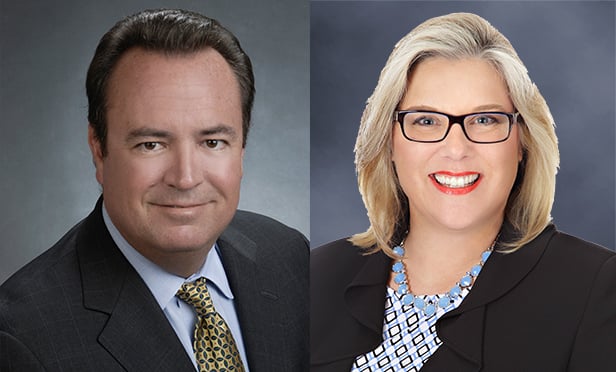 Robert LaChappelle, left, and Ann Cone, of CBRE, arranged the financing package