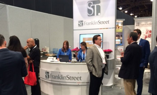 Franklin Street’s ICSC RECon booth.