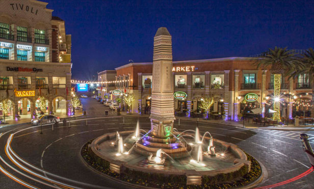Tivoli Village, a mixed-use community and lifestyle destination located near the suburbs of the west side of Las Vegas.