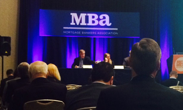 The borrower/developer panel at MBA’s CREF/Multifamily Housing Convention and Expo 2017.