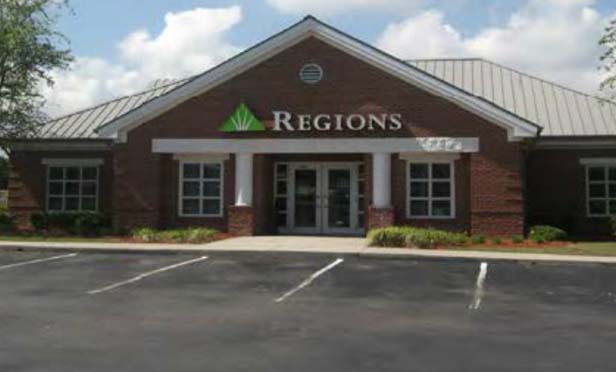 A Regions Bank branch