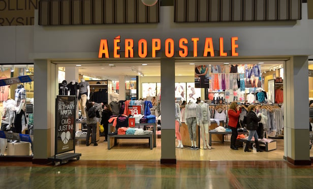 An Aeropostale storefront