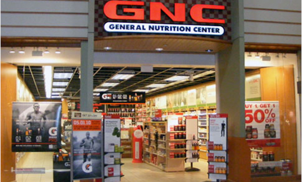 A GNC storefront