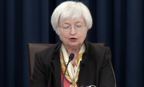 Janet Yellen at the June 2016 FOMC announcement