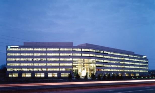 Express Scripts' headquarters in Bloomington, MN is the largest office property in the portfolio acquired from Liberty Property Trust.