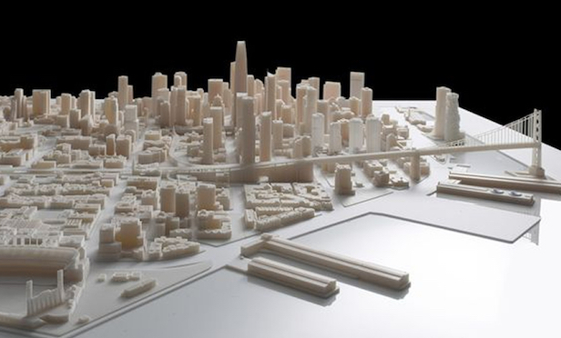 3D model of San Francisco