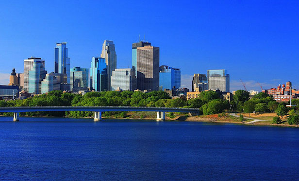 Skyline photo of Minneapolis