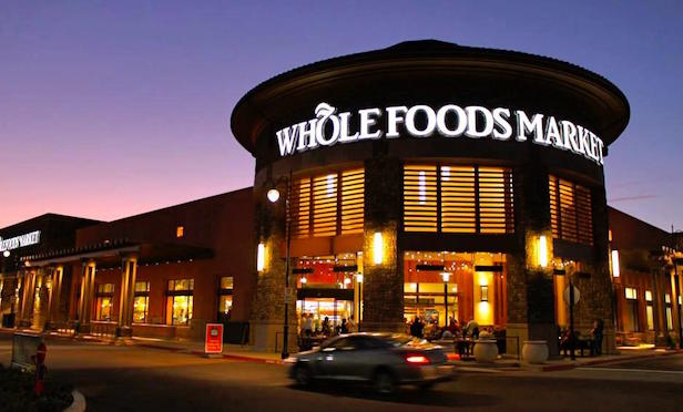 Exterior of Whole Foods store