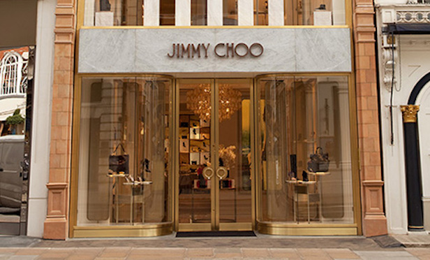 Exterior of Jimmy Choo store