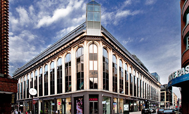 Exterior of Hamburg retail property