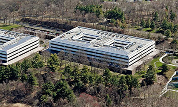 The former site of GE’s global headquarters in Fairfield, Conn.