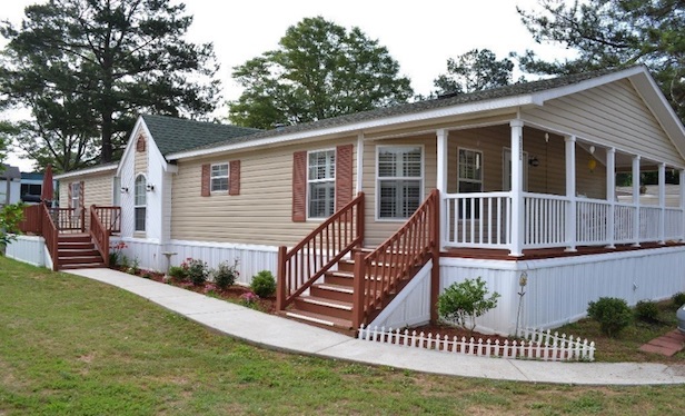 One of Yes! Communities' manufactured homes. 