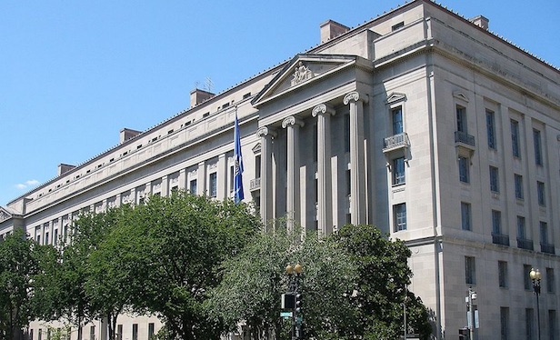 Department of Justice. Photo by Wikipedia. 