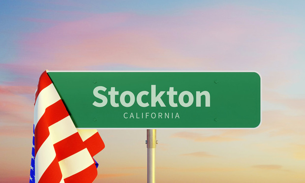 Stockton California Sign