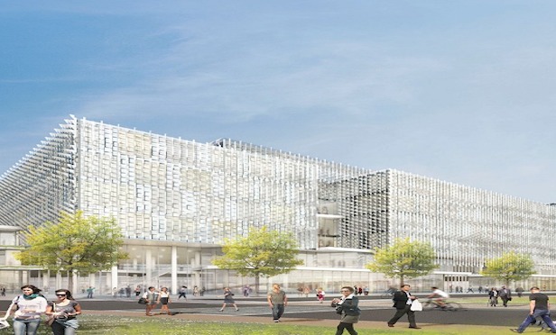 A rendering of Harvard University's Science-Engineering complex.