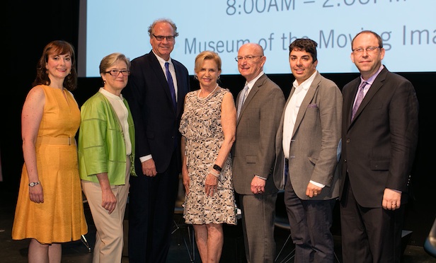 The keynote panel at the Long Island City Partnership's summit held earlier this week.