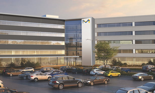 A rendering of MilliporeSigma's new facility at 400 Wheeler Road in Burlington, MA.