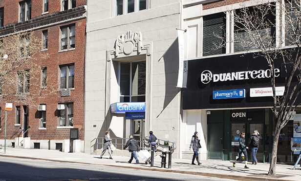 123 East 86th St. is fully leased by Citibank.