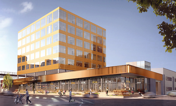 A rendering of 626 Sheepshead Bay Road in Coney Island, Brooklyn, part of the Neptune/Sixth project.