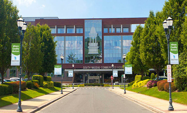 The 455-bed South Nassau Communities Hospital in Oceanside, NY.