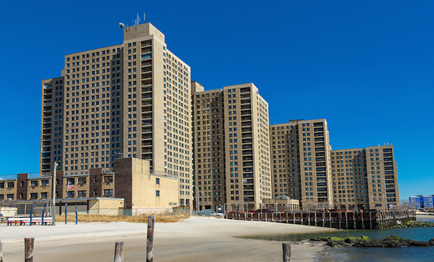 The Sandcastle Apartments complex in Far Rockaway features 916 units. 