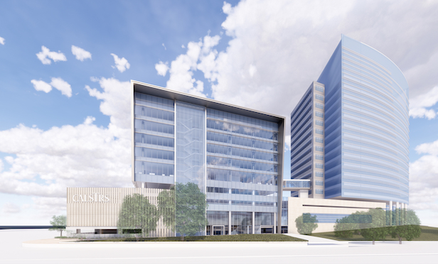 A rendering of CalSTRS building expansion.