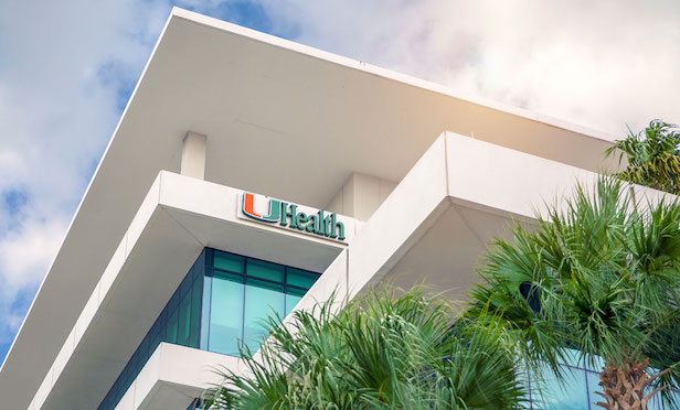 The University of Miami Health System plans to develop a 225,000-square-foot medical center at the SoLé Mia development in North Miami. Photo: University of Miami Health System