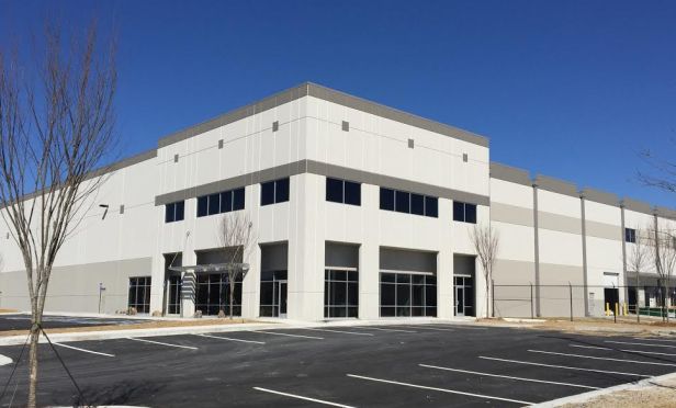 The industrial property is 100% triple net leased to a logistics provider.