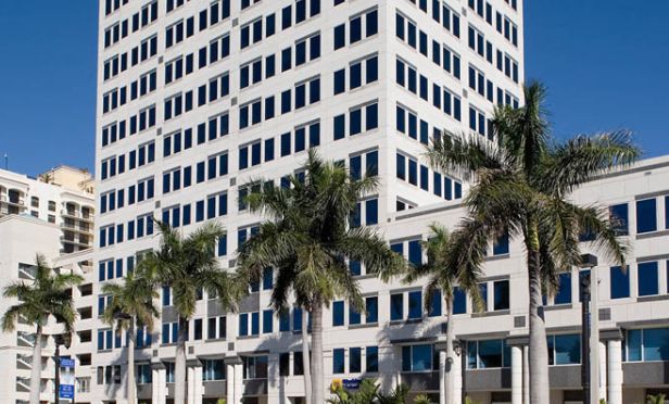  This 256,100-square-foot building in Downtown West Palm Beach is the first Florida office property in RedSky’s portfolio.