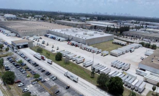 The 961,345-square-foot industrial facility is located at 3300 Northwest 123rd Street in Miami. 