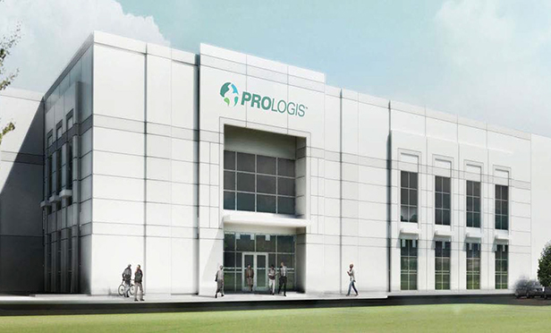 Rendering of Prologis distribution center, 4770 Hanoverville Rd., Bethlehem, PA