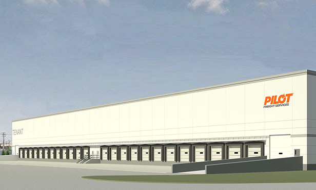 Rendering of the new Elberon-Avidian industrial planned for 925 Julia Street within the Elizabeth Logistics Center in Elizabeth, NJ