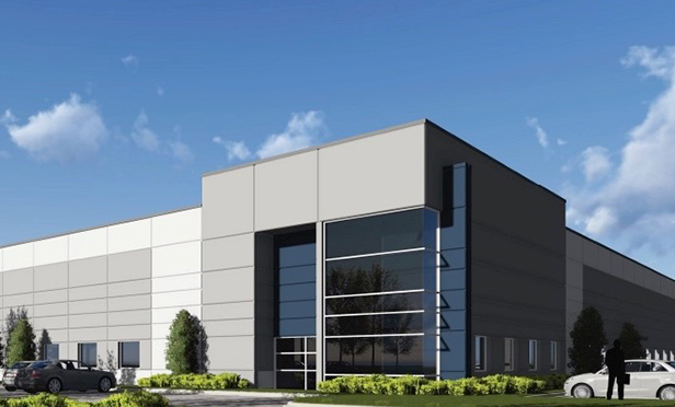 Rendering of Philips Respironics distribution center being build in East Huntington Township, PA