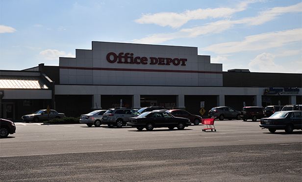 Office Depot store, Eagle Plaza Shopping Center, Voorhees, NJ (Steve Lubetkin photo/StateBroadcastNews.com. Used by Permission)
