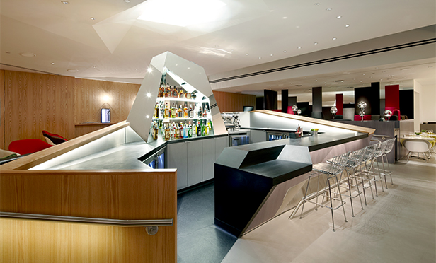Virgin Atlantic Lounge at Newark Liberty International Airport won AIA-NJ honors for New York-based Slade Architecture