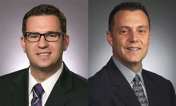 Tony Juliano, left, chief operating officer; and Mike Morrone, market leader, JLL Philadelphia; and 