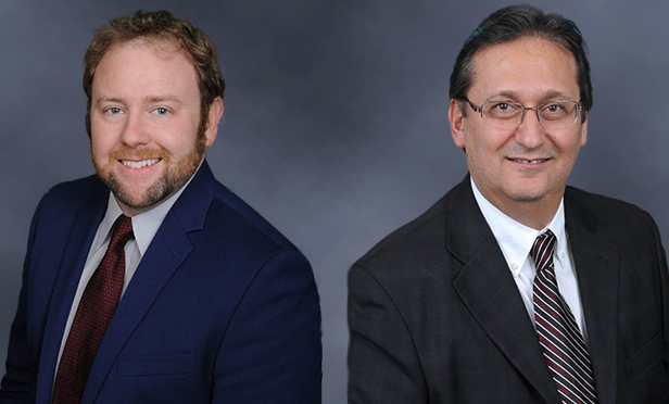 Jon Leifer, left, and Chris Mavros, of Case Real Estate Capital