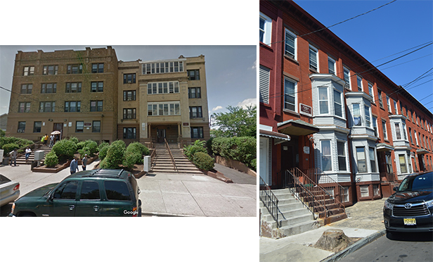 Johnson Apartments, left, and Publo City Apartments, Newark, NJ